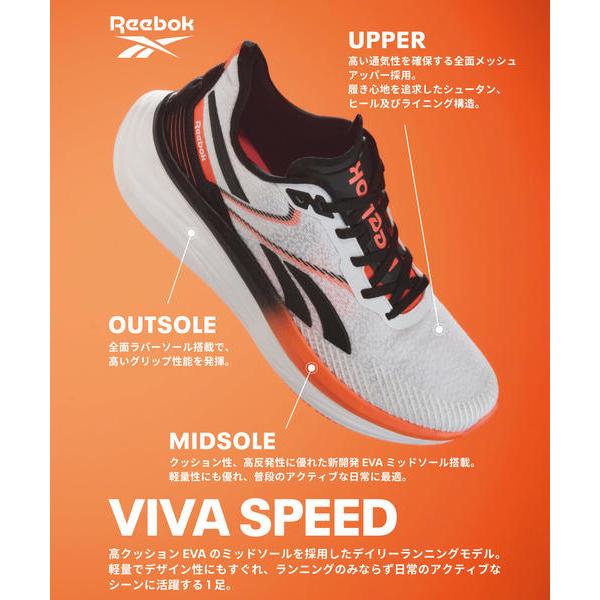 Reebok（リーボック） VIVA SPEED 軽量 メンズスニーカー ランニング