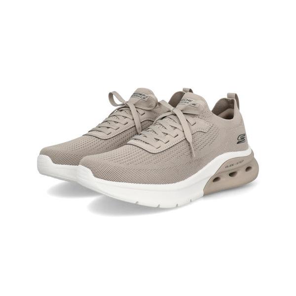 SKECHERS スケッチャーズ BOBS ARC WAVES2.0-CLASSFORM 軽量 メンズスニーカー スリッポン ボブスアークウェーブス2.0クラスフォーム 118344 TPE トープ