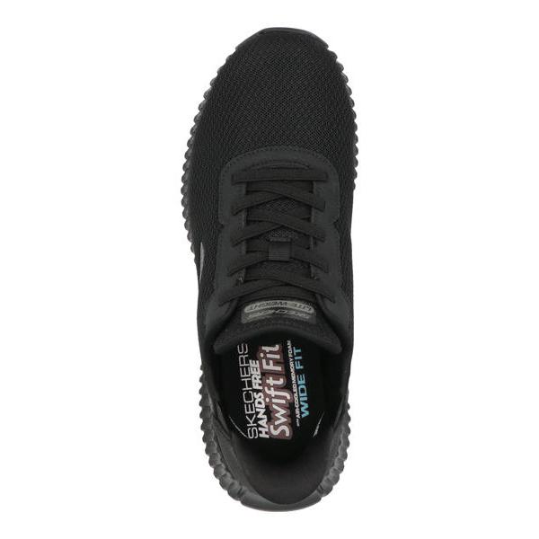 SKECHERS スケッチャーズ SWIFT FIT スウィフトフィット FLECTION 2.0-LEXTON ワイド 超軽量 メンズスニーカー フレクション2.0 8790256W BBK[HF] ブラックの画像