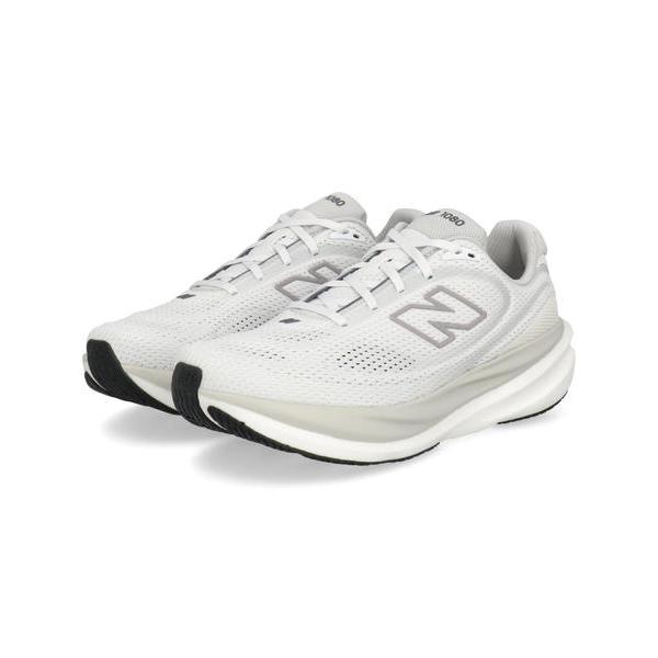 new balance ニューバランス M1080 V15 超軽量 2E メンズスニーカー 厚底 ランニングシューズ テンエイティ M10807E3 ホワイト 爆買