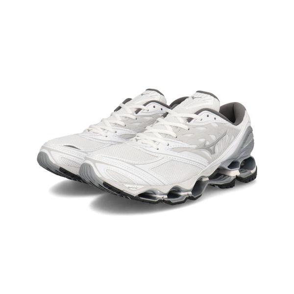 mizuno ミズノ WAVE PROPHECY LS メンズスニーカー(ウエーブプロフェシーエルエス) D1GA3337 03 ライトグレー/ブラック MIZUNO（ミズノ） WAVE PROPHECY LS メンズスニーカー ウエーブ
