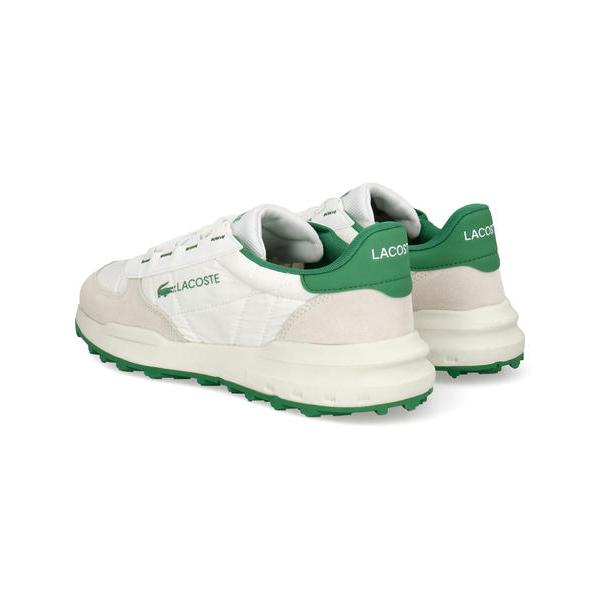 LACOSTE ラコステ ELITE ACTV EVO 225 4 SMA メンズスニーカー(エリートアクティブエヴォ2254SMA) 50SMA0087 WG1 オフホワイト/グリーン LACOSTE（ラコステ） ELITE ACTV EVO 225 4 SMA メンズスニーカー