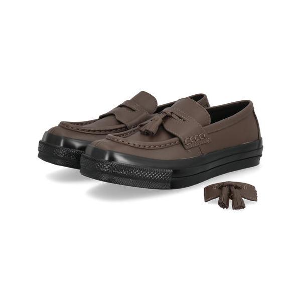 CONVERSE コンバース スクエアトゥ タッセルローファー スニーカー CONVERSE（コンバース） ALL STAR SQUARETOE LOAFER 本革 タッセル