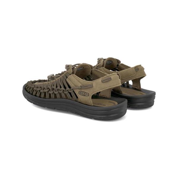 KEEN キーン UNEEK メンズスポーツサンダル アウトドア ユニーク 1023381ダークオリーブ/ブラック
