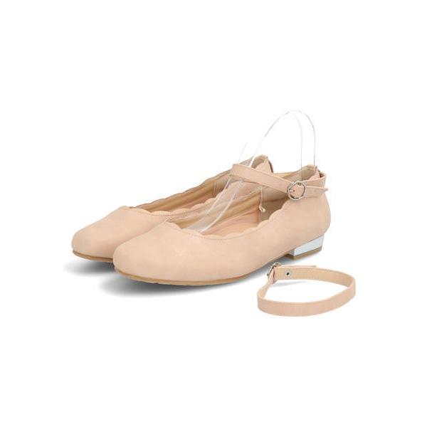 La Farfa ラファーファ レディース 2wayストラップパンプス 靴下付き 幅広4e 大きいサイズ 80 ベージュ 靴の通販総合オンラインasbee 通販 Paypayモール