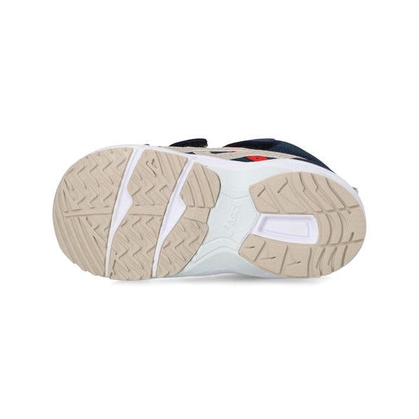 ASICS KIDS SUKU2 アシックス スクスク GD.RUNNER BABY MS-MID 2 ベビーシューズ 子供靴 GDランナーベビーMSMID2 1144A282 401 ネイビーブルー/ダークベージュの画像
