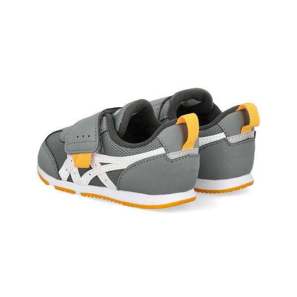 ASICS KIDS SUKU2 アシックス スクスク IDAHO BABY KT-ES 5 ベビーシューズ 子供靴 ワンベルト アイダホベビーKT-ES5 1144A389 020 ダークグレー/ホワイトの画像