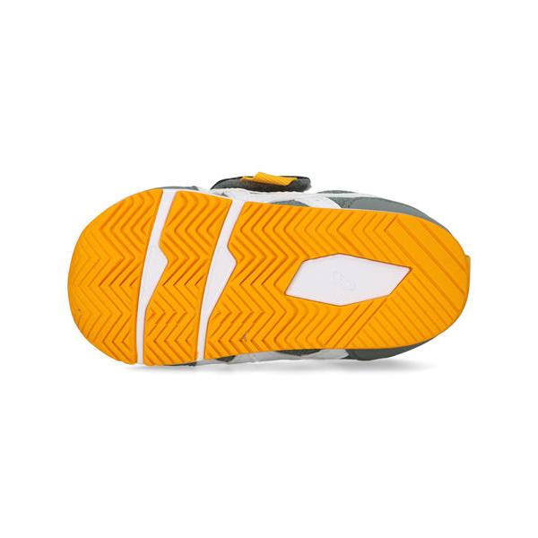 ASICS KIDS SUKU2 アシックス スクスク IDAHO BABY KT-ES 5 ベビーシューズ 子供靴 ワンベルト アイダホベビーKT-ES5 1144A389 020 ダークグレー/ホワイトの画像