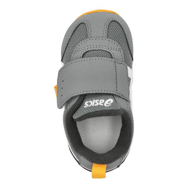 ASICS KIDS SUKU2 アシックス スクスク IDAHO BABY KT-ES 5 ベビーシューズ 子供靴 ワンベルト アイダホベビーKT-ES5 1144A389 020 ダークグレー/ホワイトの画像