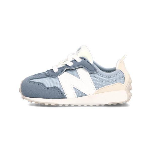 new balance ニューバランス NEW-B NW327 パカっと開く両開きベルト 脱ぎ履き簡単 ベビーシューズ スニーカー 713327 FH｜asbee｜03