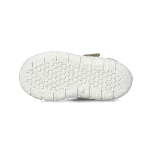 new balance ニューバランス I208 ベビーサンダル サマーシューズ 子供靴 水陸両用 ワンベルト I208215 ベージュの画像