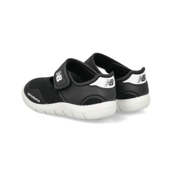 new balance ニューバランス I208 ベビーサンダル サマーシューズ 子供靴 水陸両用 ワンベルト I2084FQ ブラックの画像