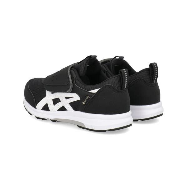 ASICS KIDS SUKU2 アシックス スクスク GD.WANNY GORE-TEX 防水透湿 軽量 キッズスニーカー 子供靴 ワンベルト ゴアテックス 1144A424 001 ブラック/ホワイトの画像