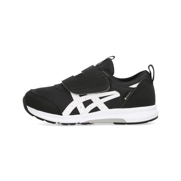 ASICS KIDS SUKU2 アシックス スクスク GD.WANNY GORE-TEX 防水透湿 軽量 キッズスニーカー 子供靴 ワンベルト ゴアテックス 1144A424 001 ブラック/ホワイトの画像