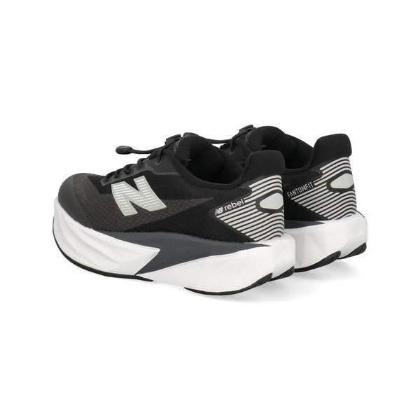 new balance ニューバランス FUELLCELL REBEL V5 キッズスニーカー ランニングシューズ 子供靴 運動会 ゴムひも フューエルセルレベル PFCX8P5 ブラック