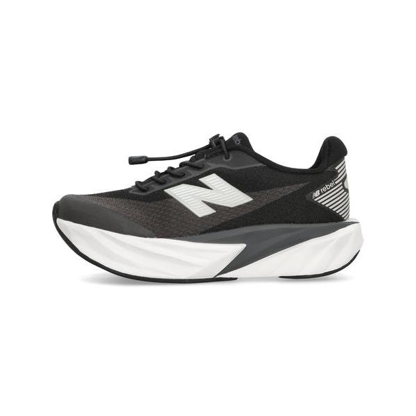 new balance ニューバランス FUELLCELL REBEL V5 キッズスニーカー ランニングシューズ 子供靴 運動会 ゴムひも フューエルセルレベル PFCX8P5 ブラック