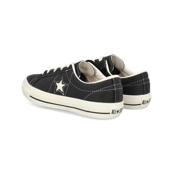 converse コンバース KIDS ONE STAR EASYON 脱ぎ履き簡単 キッズスニーカー 子供靴 ゴムひも シューズ キッズワンスターイージーオン 37303871 ブラックの画像