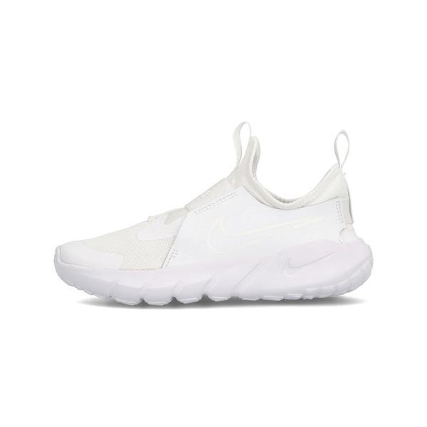 NIKE ナイキ FLEX RUNNER 2 PSV 軽量 キッズスニーカー 白靴 白