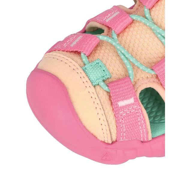 KEEN キーン CHILDREN HYPERPORT H2【水陸両用】キッズスポーツサンダル アウトドアシューズ(ハイパーポートH2) 1031918 ピンクレモネード/ピーチファズの画像