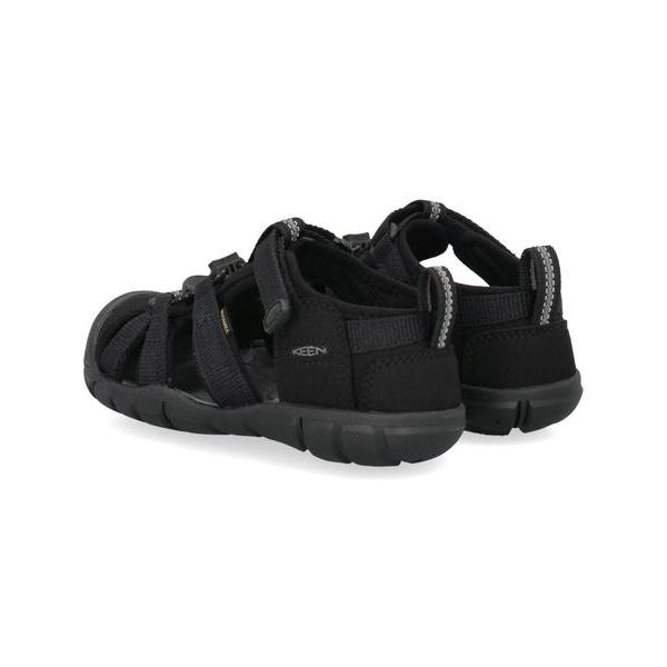 KEEN キーン CHILDREN SEACAMP 2 CNX 水陸両用 キッズスポーツサンダル 子供靴 アウトドアシューズ シーキャンプ2CNX 1027412 ブラック/グレーの画像