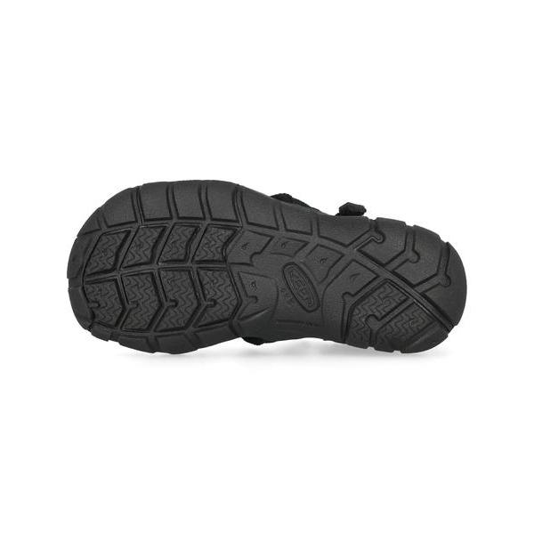 KEEN キーン CHILDREN SEACAMP 2 CNX 水陸両用 キッズスポーツサンダル 子供靴 アウトドアシューズ シーキャンプ2CNX 1027412 ブラック/グレーの画像