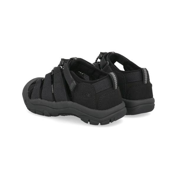 KEEN キーン CHILDREN NEWPORT H2【水陸両用】キッズスポーツサンダル 子供靴 アウトドアシューズ(リトルキッズニューポートH2) 1032138 トリプルブラックの画像