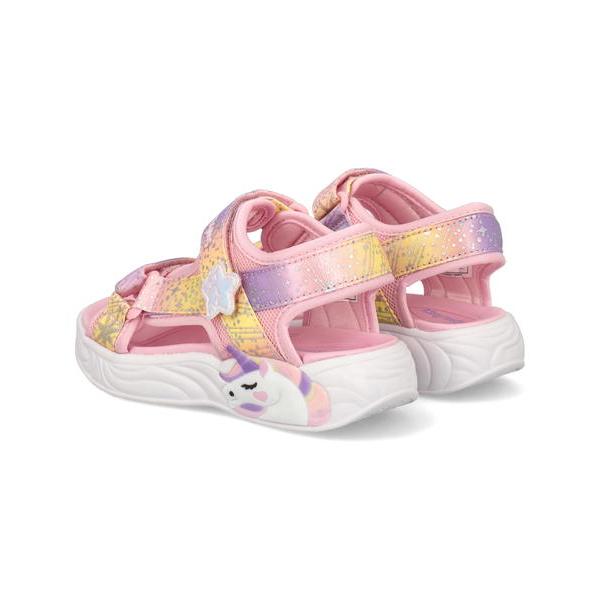 SKECHERS スケッチャーズ S LIGHTS UNICORN DREAMS SANDAL-MAJESTIC｜asbee｜02