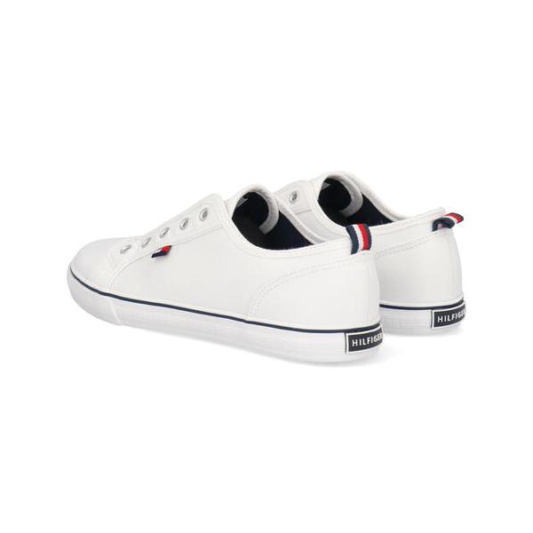 TOMMY HILFIGER トミーヒルフィガー CORE LACELESS キャンバススニーカー スリッポン コアレースレス THS10322C｜asbee｜02