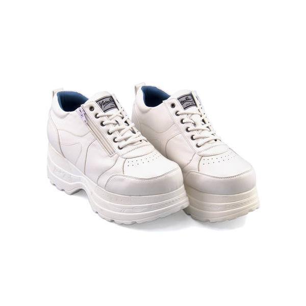 Yosuke ヨースケ メンズ 厚底スニーカー ホワイト 靴の通販総合オンラインasbee 通販 Paypayモール