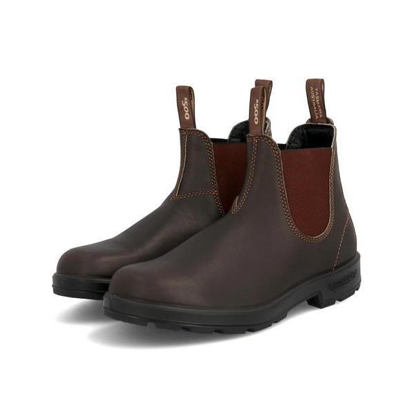 Blundstone ブランドストーン メンズ サイドゴアブーツ 耐水 500 ブラウン｜asbee