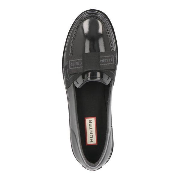 HUNTER（ハンター） W REF BOW GLS PENNY LOAFER レディースレイン