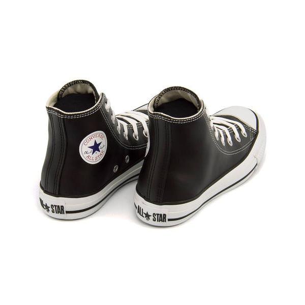 converse コンバース LEA ALL STAR HI レディーススニーカー(レザーオールスターHI) 1B908 ブラック【レディース】 CONVERSE（コンバース） LEA ALL STAR HI レディーススニーカー レザー