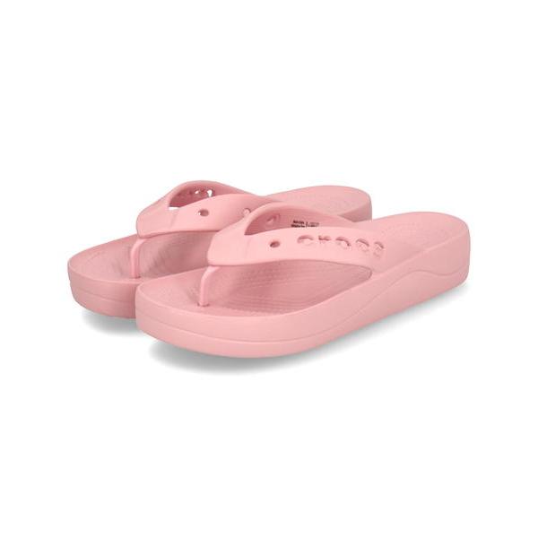 crocs（クロックス） BAYA PLATFORM FLIP 超軽量 レディーストングサンダル 厚底 バヤプラットフォームフリップ ...