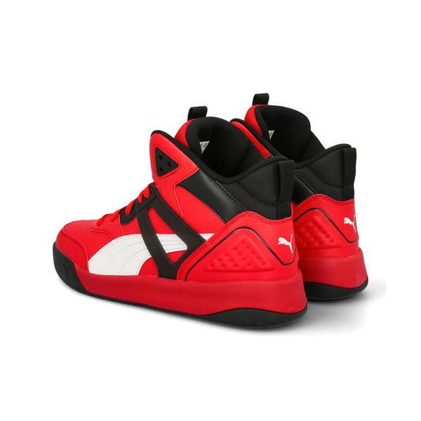 Puma プーマ Backcourt Mid メンズスニーカー バックコートmid 09 ハイリスクレッド ホワイト ブラック 靴の通販総合オンラインasbee 通販 Paypayモール