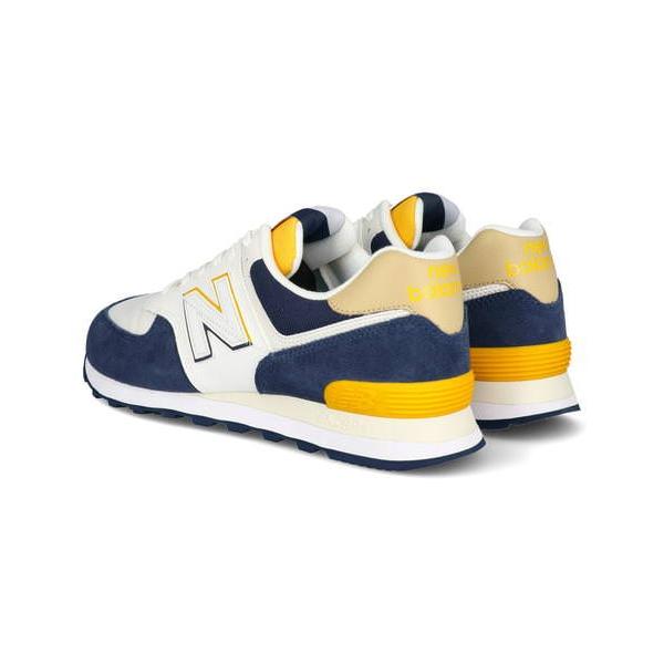New Balance ニューバランス Ml574 メンズスニーカー 221574 Sur ネイビー イエロー 靴の通販総合オンラインasbee 通販 Paypayモール