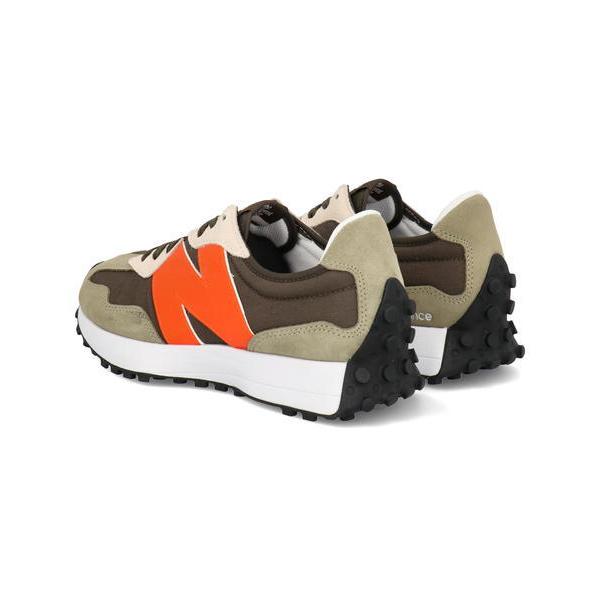 new balance ニューバランス MS327 メンズスニーカー 410327 BE グリーン オレンジ｜asbee｜02