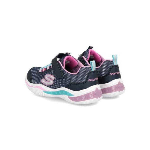 SKECHERS スケッチャーズ S LIGHTS-POWER PETALS キッズスニーカー 光る靴 Sライツパワーペタルズ 20202L｜asbee｜03