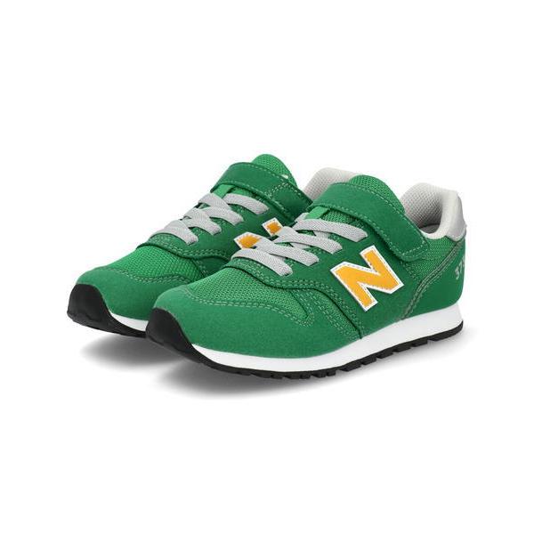 新作 new balance ニューバランス YV373 キッズスニーカー 310373 CV2 グリーン 