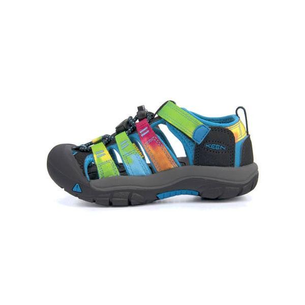 KEEN キーン CHILDREN NEWPORT H2 キッズサンダル キッズニューポートH2 1018447 レインボータイダイの画像