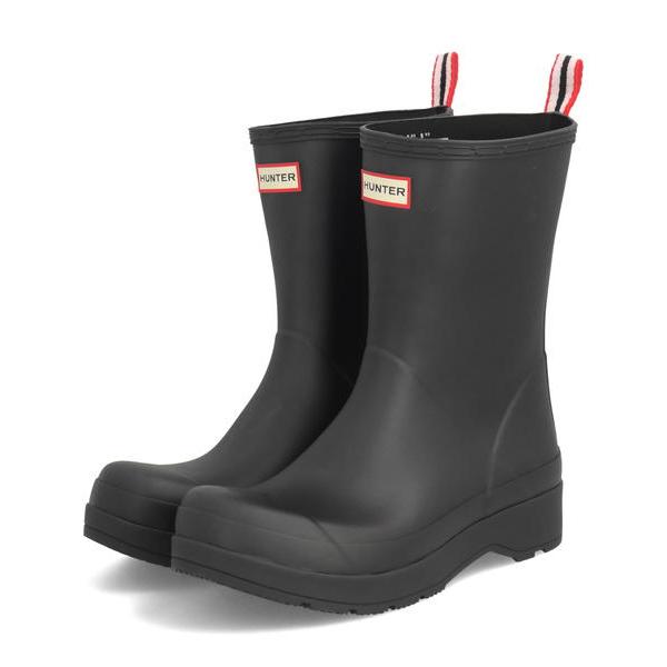 タイムセール！HUNTER/プレイブーツ 1回お試しのみ 新品同様 HUNTER（ハンター） ORIGINAL PLAY BOOT MID 完全防水 メンズレイン