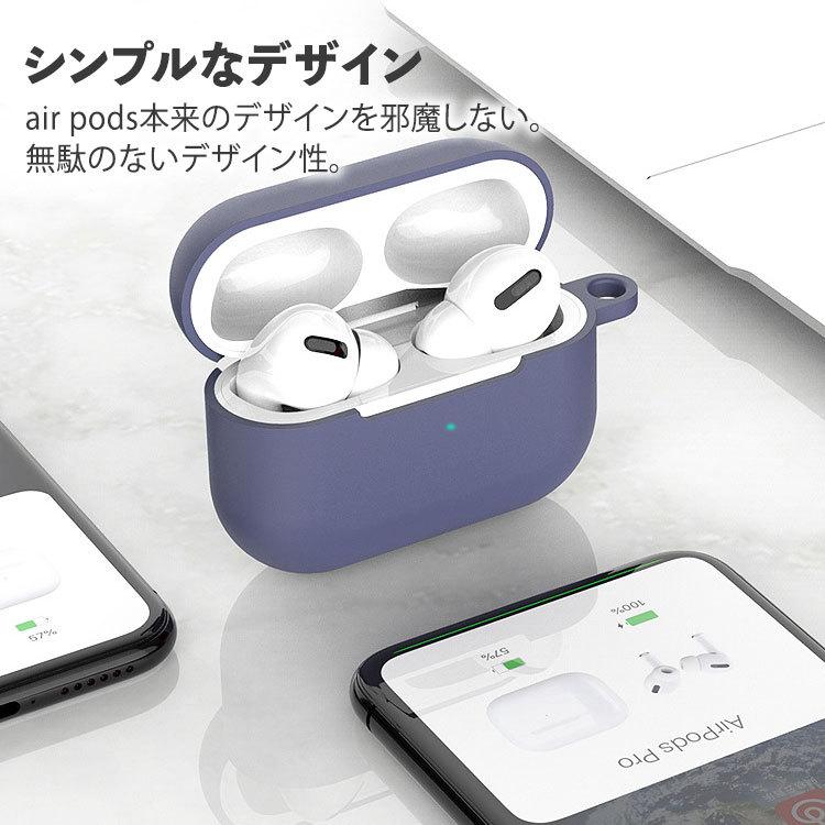 airpods Pro ケース 韓国 おしゃれ シリコン クリア エアポッズプロ かわいい エアーポッズプロ カバー カラビナ フック 付き ケース 透明 ソフトケース |  | 03