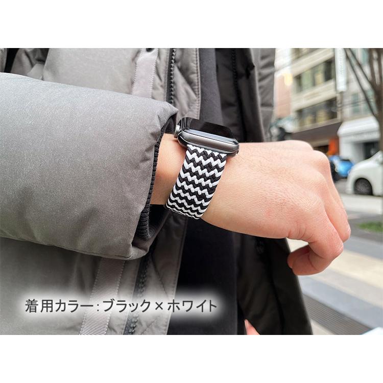 アップルウォッチ バンド 11 10 9 8 メッシュ メンズ レディース Apple Watch ソロループ ベルト 46mm 49mm 41mm 44mm おしゃれ かわいい 45mm 42mm 40mm 38mm | Apple Watch | 07