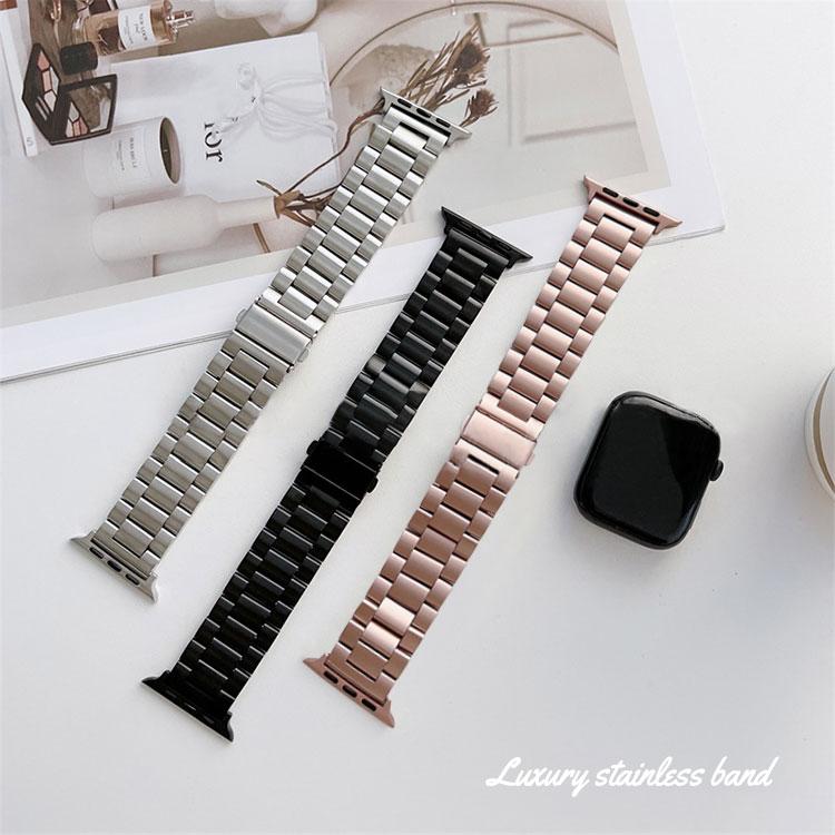 Apple Watch 11 10 9 8 7 バンド ステンレス おしゃれ メンズ 46mm 41mm 44mm 45mm 49mm アップルウォッチ ベルト スターライト 42mm 40mm 38mm かっこいい | Apple Watch | 10