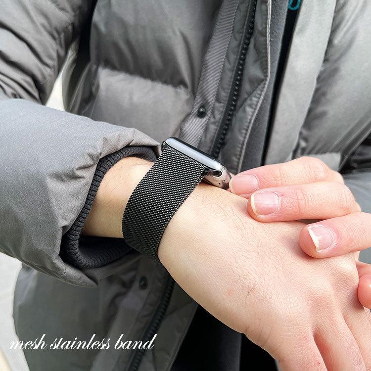Apple Watch 7 38mm 40mm 41mm 42mm 44mm 45mm おしゃれ かっこいい アップルウォッチ ステンレス バンド ベルト マグネット メンズ 女性 金属 割引発見 バンド Apple Watch 7 38mm 40mm 41mm 42mm 44mm 45mm おしゃれ かっこいい アップルウォッチ ステンレス バンド ベルト マグネット メンズ 女性 金属 割引発見 バンド
