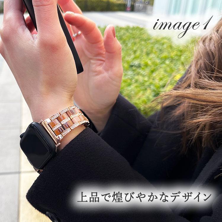 Apple Watch 11 10 9 8 7 バンド SE3 キラキラ ゴールド レディース おしゃれ 49mm 41mm 38mm ステンレス 44mm 45mm 46mm アップルウォッチ ベルト 42mm 40mm | Apple Watch | 10