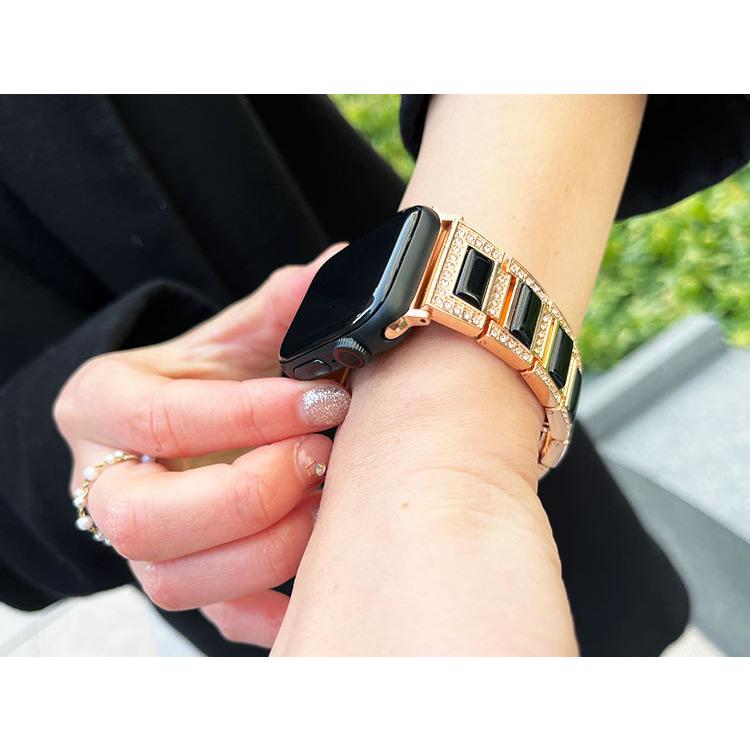 アップルウォッチ 10 9 8 バンド レディース 女性 ステンレス Apple Watch 7 ベルト キラキラ ブレスレット おしゃれ 46mm 49mm 38mm 41mm 44mm 45mm 42mm 40mm | Apple Watch | 07