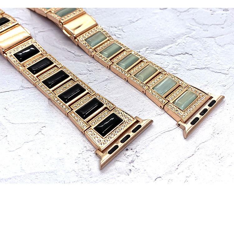 アップルウォッチ 10 9 8 バンド レディース 女性 ステンレス Apple Watch 7 ベルト キラキラ ブレスレット おしゃれ 46mm 49mm 38mm 41mm 44mm 45mm 42mm 40mm | Apple Watch | 08