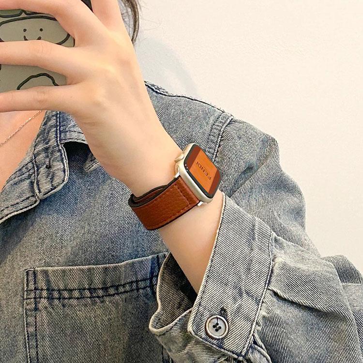 アップルウォッチ バンド 11 10 9 8 7 6 レディース メンズ 本革 マグネット レザー ラバー 磁石 シボ ベルト se 46mm 42mm 45mm 41mm 40mm 44mm 49mm series10 |  | 08