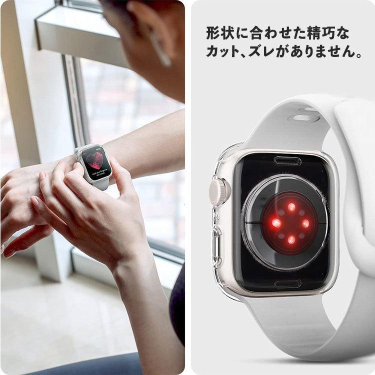 通販通販Apple Watch カバー 45mm 44mm アップルウォッチ ケース クリア 透明 TPU おしゃれ かわいい 42mm 40mm  41mm 38mm 保護ケース 保護カバー スマートウォッチアクセサリー