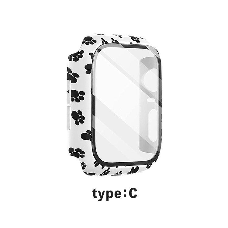 アップルウォッチ カバー Apple Watch 8 7 6 5 4 se アニマル 花柄 豹柄 ケース 41mm 44mm 保護 派手 45mm 40mm 38mm 全面保護 レディース series SE かわいい | Apple Watch | 08